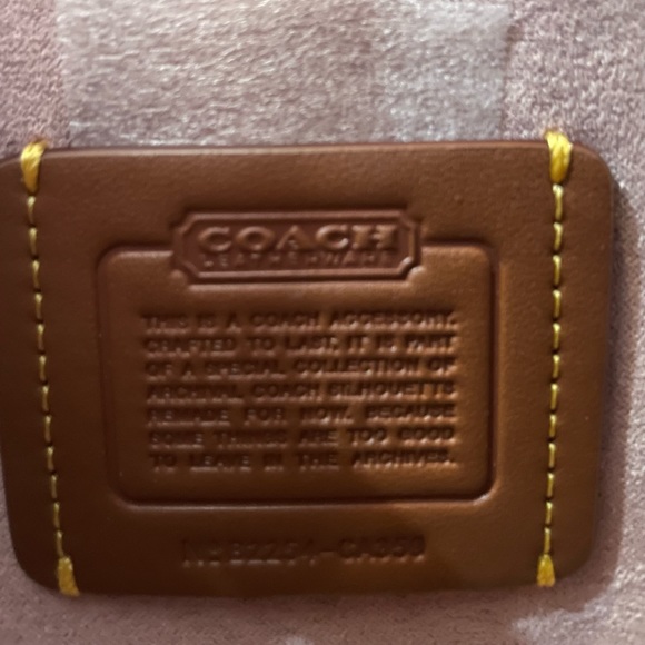 Coach Bags Coach Foldover Cut Out Clutch Crossbody In Carnation